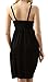 iLoveSIA 3PCS Women's Maternity Breastfeeding Dress Nursing Nightgown Black Size M Fit 34BC 32CD 36A
