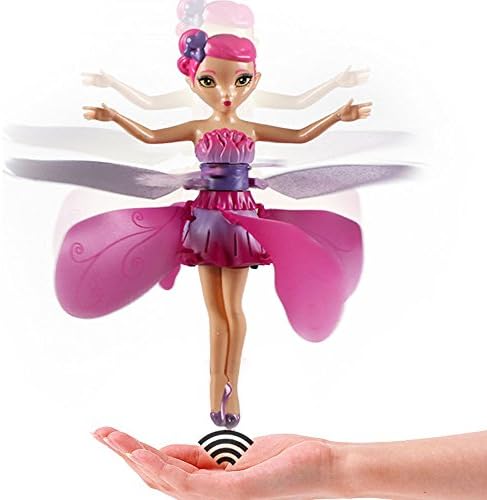 Xander Flying Fairy Doll Hand Infrared Induction Control Dolls Drones, Remote Control Toy Helicopter (A)