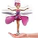 Flying Fairy Doll Flying Ball Helicopter Hand Toys RC Flying Ball Infrared Induction Helicopter Ball Remote Control for Baby Girls, Flying Gift Doll for Child Kids Girl (Fairy Doll, Flying Toy)