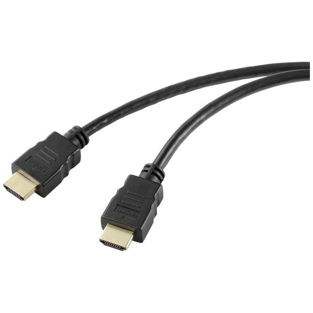 Speaka Professional HDMI Connection Cable HDMI-A Male, HDMI-A Male 3.00 m Black SP-10481296 Ultra HD (8K), PVC-Ma