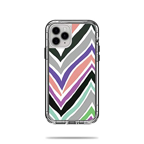 MightySkins Skin for Lifeproof Next Case iPhone 11 Pro - Colorful Chevron | Pro…