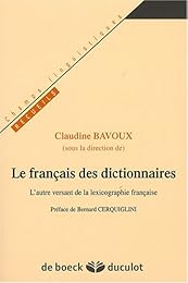 Le  français des dictionnaires