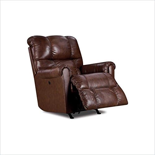 Lane Furniture Eureka Recliner in Saddle Brown
