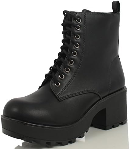 Chunky Goth Platform Boots for Women