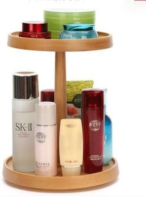 wooden rotate 361 degrees cosmetic box ( simplified version )