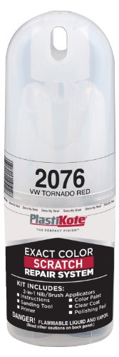 PlastiKote 2076 Volkswagen Tornado Red Scratch Repair Kit