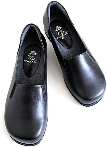 Mio Comfort おでこ 靴 外反母趾 5e 本革 はばひろ おしゃれ 巻き爪 甲高 幅広 歩きやすい 婦人靴 痛くない かわいい ゆったり U14