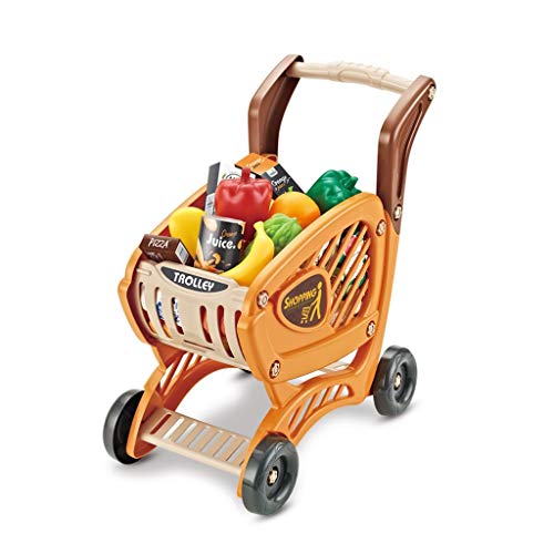 Children Grocery Store Playset, Role Play Toy Supermarket Shopping Set