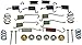 Dorman HW7281 Rear Drum Brake Hardware Kit Compatible with Select Models
