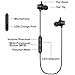 Bluetooth Headphones, Wireless Magnetic Earbuds Stereo Earphones Noise Cancelling Ear bud Sweatproof Sport Headset Headphones with Mic for iPhone 7 Plus Samsung Galaxy S8 Note 8 Cell Phones