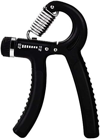 Steerfr Hand Grip Strengthener, Hand Grip Exerciser, Hand Grippers, Adjustable Resistance 22-132Lbs (10-60kg), Strength Trainer, Hand Squeezer, Forearm Grip Workout for Athletes Pianists Rock Climbers