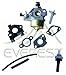 NEW EVEREST BRAND HONDA GX340 11HP ADJUSTABLE CARBURETOR WITH GASKETS INSULATOR FUEL FILTER & FUEL LINE