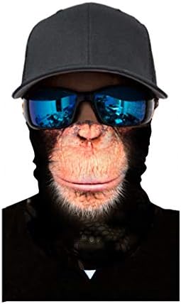 Pinsparkle Ski Cycling Motorcycle Animal Bandana Tube Headband Sun UV Resistence Face Scarf Mask Neck Warmer