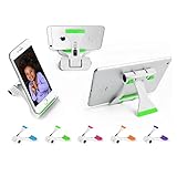 Carmilo Cell Phone Stand, Holder For : All Smartphone and iPad,iPhone, Samsung, Tablet - Green