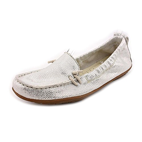 Women S Hush Puppies Ceil Slip On Mocc Toe 6 M In Silver