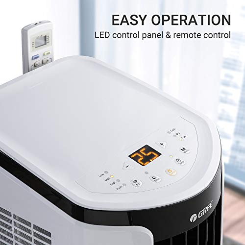 Gree Portable Air Conditioner 10,000 BTU (6000 BTU SACC standard) with