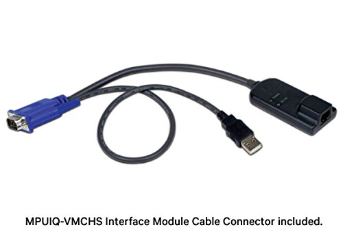 Avocent 16-Port KVM Over IP Switch with CAC AV3216 and Interface Module Cable Connector