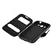YINCANG Leather Side Stand Flip Shell Back Case Cover For Samsung Galaxy Grand Duos I9080 / Neo (I9060) Black