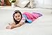 Ibestuff Luxury Mermaid Tail Blanket Soft Polar Fleece Children Sleeping Bags Gift for Kids(Pink)
