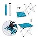 Outry Lightweight Aluminum Folding Table, Portable Camp Table, Outdoor Picnic Camping Backpacking Beach Patio Collapsible Foldable Tablethumb 1