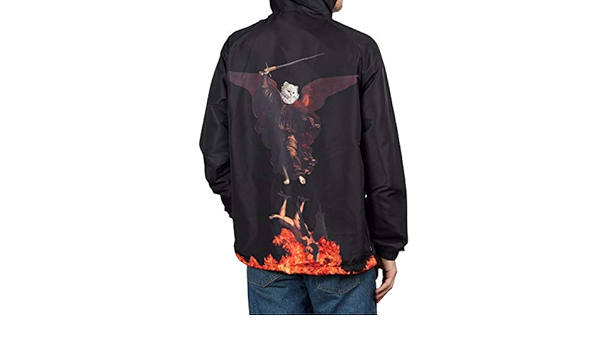 ripndip hell pit black coaches jacket