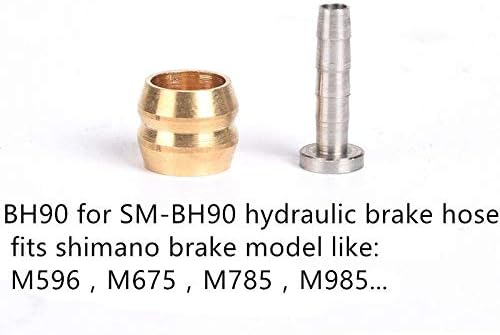 Neuocean 8sets Olive Connector Bicycle Disc Brake Connecting Insert Compatible with Shimano BH90 Hydraulic Disc Brake Hose - Image 5