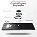 cresawis Galaxy Note 9 Case, [Ring Series] Slim Soft TPU 360 Degree Rotating Ring Kickstand with Magnetic Shockproof Protective Case Cover for Samsung Galaxy Note 9 - Black