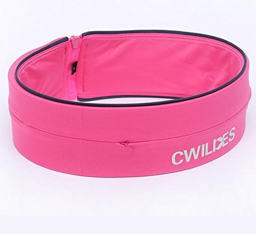 Yuchoi Unisex Elastic Waist Bag Running Sports and Fitness Equipment Waist Bag