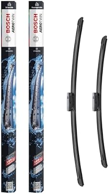 Aerotwin Aerotwin eAM 462 S Tergicristalli Anteriori, Set di 2 Tergicristalli di Ricambio, con Adattatore Preassemblato, 600 mm / 475 mm - Confezione Salvaspazio