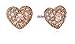 Fossil Glitz Heart Stud Earrings