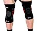 Dark Iron Fitness Knee Brace for Weightlifting – Medium, Padded, Stabilizing Compression Sleeves for Powerlifting and Weight Training – Black