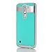 LG K7 Case, GOTD Fingerprint Design Premium Defender Dual Layer Protector Soft Rubber Hard Bumper Hybrid Phone Cover Case for LG K7 (Mint Green)