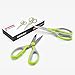 Multifunction Kitchen Scissors 2-Piece Set WELLSTAR, Heavy Duty Food Shears for Chicken Meat Vegetable Fish Herb Poultry Stainless Steel Cooking Scissors with Comfortable Handle Kitchen Scissors Set