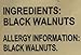 Hammons Fancy Large Black Walnuts -Wild Harvested - Non-GMO - Gluten-Free - High Protein - Keto Snack - Nuts for Cooking and Baking - 24oz