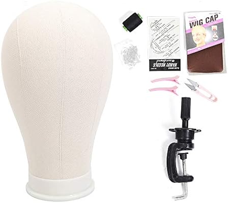 Block head mannequin with stand Clearance