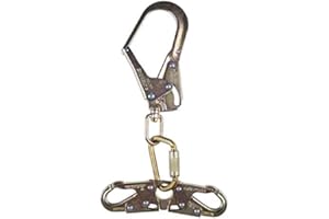WestFall Pro Tower Positioning Kit - ANSI Compliant Construction Climbing Fall Protection Gear with Steel Carabiner Swivel Form & Separator Snap Hooks