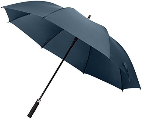 HUIQMALL Golf Umbrella 61inch Extra Large Automatic Open Umbrella Outdoor Golf umbrella Rain&Wind Repellent Sun Protection Stick Umbrellas (Blue)