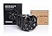 Noctua NH-D15 chromax.Black, 140mm Dual-Tower CPU Cooler (Black)