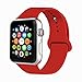 IYOU Sport Band Compatible with Watch Band 38MM 42MM, Soft Silicone Replacement Sport Strap Compatible with 2018 Watch Series 4/3/2/1
