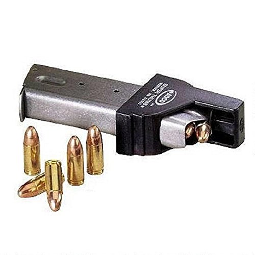 Magazine Clip Speed Loader 45 9mm Single Stack Magazine Speedloader Super Thumb Adco Super Thumb St2 Speedloader .40 .45 and 9mm