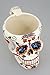 Pacific Giftware Colorful Day of The Dead Skull Drinking Mug Home Decor