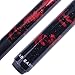 AB Earth Pool Cue Billiards Maple Stick Handmade Painting Design (2nd Generation) Glue on Tip, B31 19oz