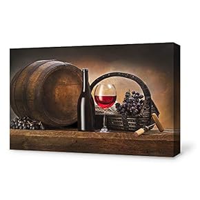 for Living Room Bedroom Home Artwork Paintings Red Wine