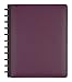 TUL Custom Note-Taking System Discbound Notebook, Letter Size, Leather Cover, Purple