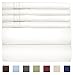 Full 6 Piece Sheet Set - Breathable & Cooling Bed Sheets - Hotel Luxury Bed Sheets for Women, Men, Kids & Teens - Comfy Bedding w/ Deep Pockets & Easy Fit - Soft & Wrinkle Free - Full White Sheets