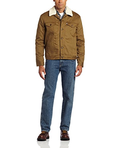 Sherpa Trucker Jacket, Cougar Twill 