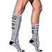 Victoria's Secret Pink Knee High Socks GREY MARL One Size