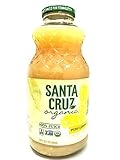 Santa Cruz 100% Organic Pure Lemon Juice, Not From Concentrate, 32 oz | Pack of 1