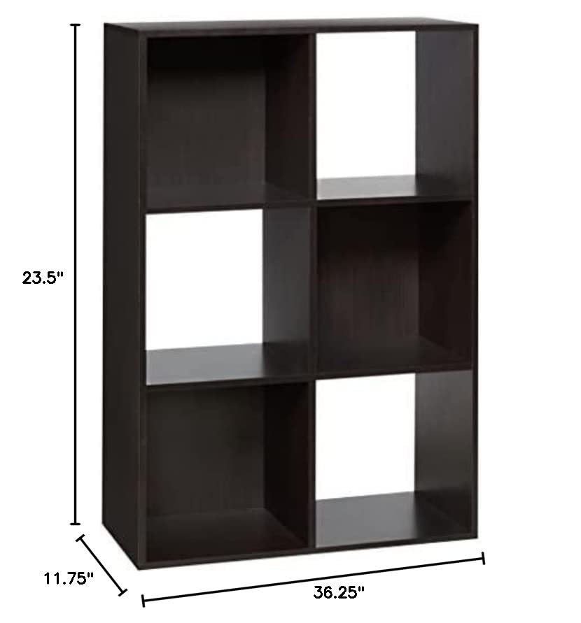 OneSpace 50612ES 6Cube Organizer, Espresso Pricepulse