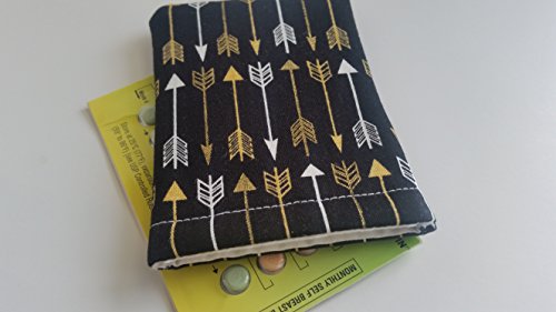 Birth Control Pill Case Sleeve- Golden Arrows - Thumbnail 2